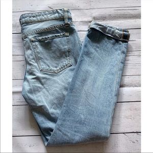 GAP | Boyfriend Distressed Blue Jeans